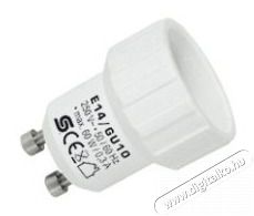 SAL Somogyi E14/GU10 foglalat átalakító adapter Háztartás / Otthon / Kültér - Világítás / elektromosság - Hálózati elosztó / hosszabbító / adapter - 395144