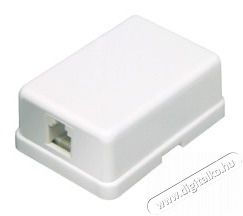 SAL Somogyi USE TS 1MWH/X 1x6P4C fehér telefon aljzat Iroda és számítástechnika - Számítógép tartozék - Hálózati kábel - 430259