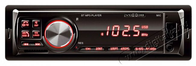 SAL Somogyi SAL BT-FM-USB-SD-AUX piros LED kijelzős fejegység Iroda és számítástechnika - Egyéb számítástechnikai termék - 405302