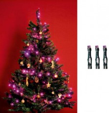 SAL Somogyi Home KI50LED/P LED-es beltéri fényfüzér - pink Háztartás / Otthon / Kültér - Világítás / elektromosság - Led szalag / fényfüzér - 299834