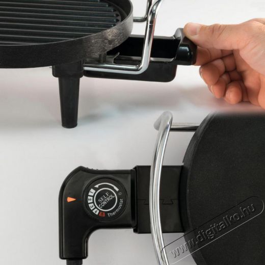 SAL Somogyi HG GR 01 asztali grill Konyhai termékek - Konyhai kisgép (sütés / főzés / hűtés / ételkészítés) - Kontakt grill sütő / sütőlap - 329350
