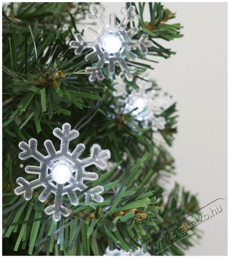 SAL Somogyi DECO 1 Dekoráció szett, hópehely, 50 db Háztartás / Otthon / Kültér - Világítás / elektromosság - Hangulat teremtő világítás - 329386
