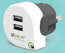 SAL Somogyi dupla USB töltő Dual USB Charger 2.4A Europe Újdonságok - Új termékek - 336717
