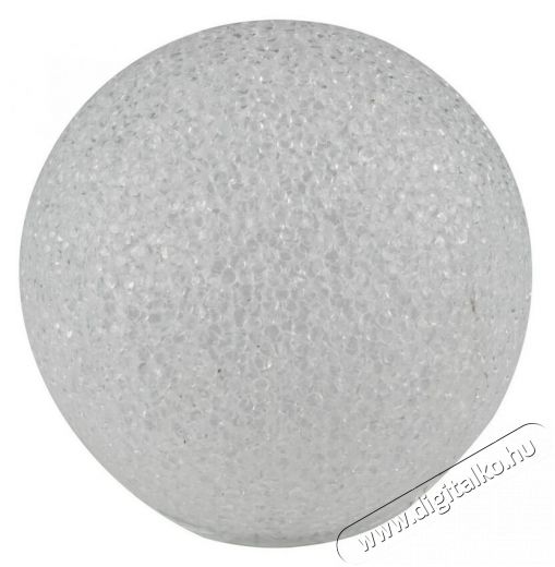 SAL Somogyi EVA gömb dekoráció, 2 melegfehér LED, 20 cm Újdonságok - Új termékek - 329414