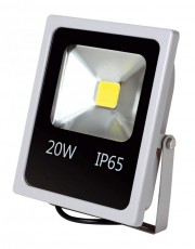 SAL Somogyi FL20LED/G 20 W LED fényvető, lapos, szürke, 1700 lm, 4500 K Újdonságok - Új termékek - 344230