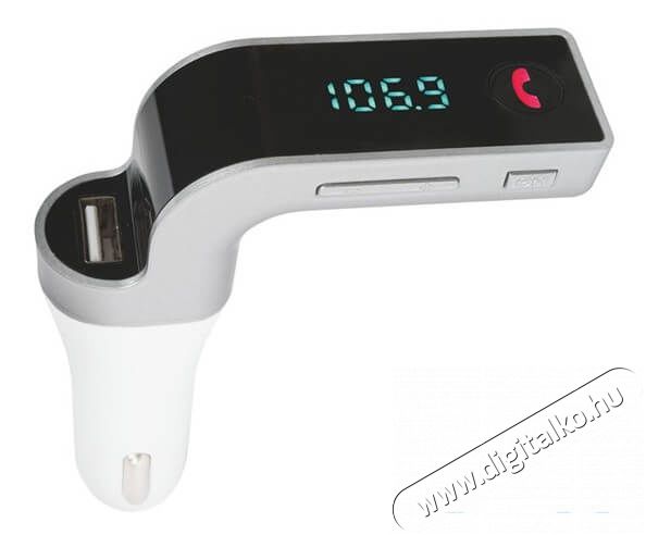 SAL Somogyi FMBT 22 Bluetooth telefon kihangosító és FM transzmitter Autóhifi / Autó felszerelés - Autós kihangosító - Autós kihangosító - 320376