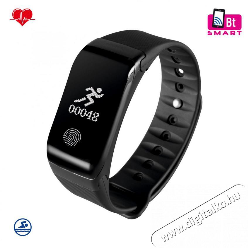 SAL Somogyi FW PULSE/BK fitnesz karóra pulzusmérővel - fekete Háztartás / Otthon / Kültér - Óra - Sport / pulzusmérő óra - 331019