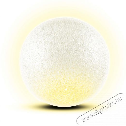 SAL Somogyi GLE 15 LED-es gömb dekoráció 15cm - meleg fehér Háztartás / Otthon / Kültér - Világítás / elektromosság - Hangulat teremtő világítás - 332530