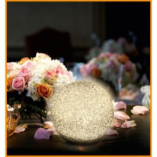 SAL Somogyi GLE 15 LED-es gömb dekoráció 15cm - meleg fehér Háztartás / Otthon / Kültér - Világítás / elektromosság - Hangulat teremtő világítás - 332530