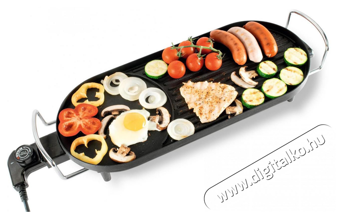 SAL Somogyi HG GR 01 asztali grill Konyhai termékek - Konyhai kisgép (sütés / főzés / hűtés / ételkészítés) - Kontakt grill sütő / sütőlap - 329350