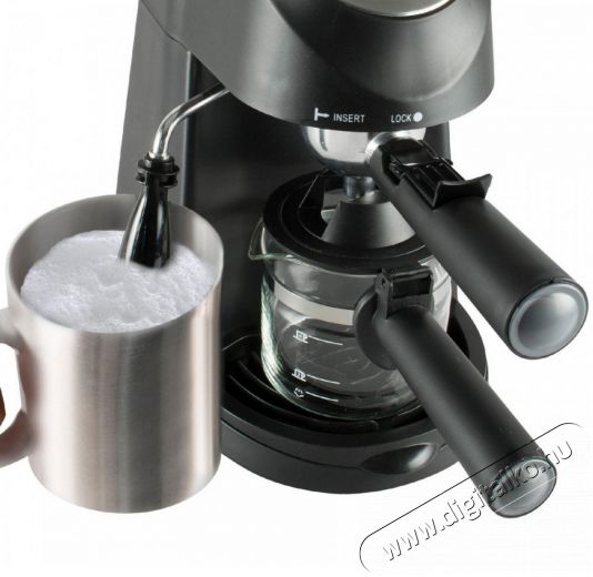 SAL Somogyi HGPR06 Presszókávé főző, 240 ml, 3,5 bar, fekete Újdonságok - Új termékek - 344239