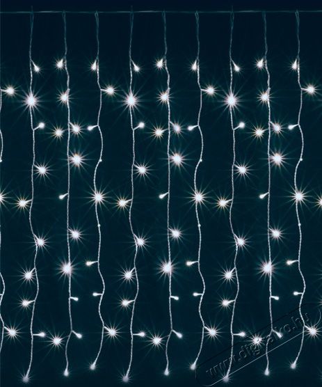 SAL Somogyi KAF 210LC kültéri/2 m x 1 m/210 db hidegfehér LED-es fényfüggöny Háztartás / Otthon / Kültér - Világítás / elektromosság - Hangulat teremtő világítás - 368246