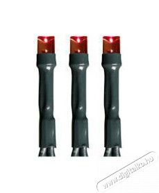 SAL Somogyi KII100/R LED-es beltéri fényfüzér, piros, 100 LED Újdonságok - Új termékek - 344264
