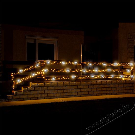 SAL Somogyi KKL200F/WH LED-es sziporkázó fényfüzér, meleg-/hideg fehér, 200 LED, kültéri Újdonságok - Új termékek - 344284