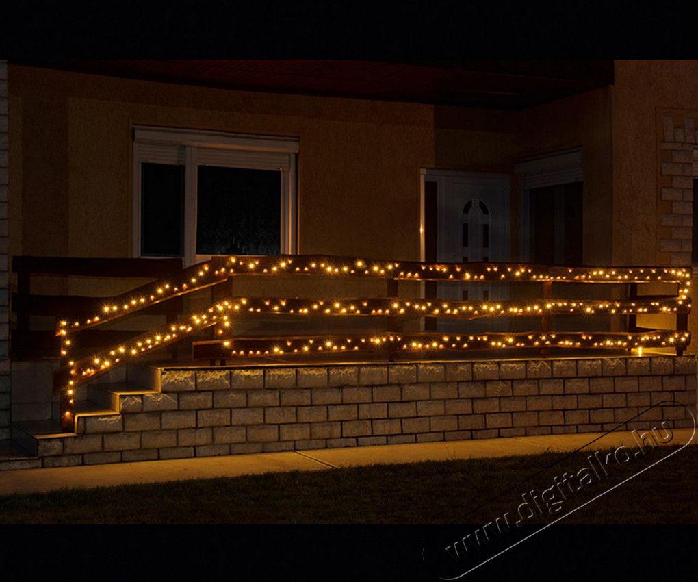 SAL Somogyi KKL200F/WW LED-es sziporkázó fényfüzér, meleg-/meleg fehér, 200 LED, kültéri Újdonságok - Új termékek - 344285