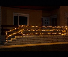 SAL Somogyi KKL200F/WW LED-es sziporkázó fényfüzér, meleg-/meleg fehér, 200 LED, kültéri Újdonságok - Új termékek - 344285