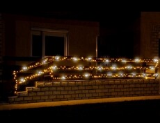 SAL Somogyi KKL500F/WH LED-es sziporkázó fényfüzér, meleg-/hideg fehér, 500 LED, kültéri Újdonságok - Új termékek - 344286