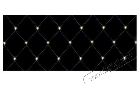 SAL Somogyi KLN160/WW LED-es kültéri hálófűzér 2 x 1.5 m Háztartás / Otthon / Kültér - Világítás / elektromosság - Led szalag / fényfüzér - 329555