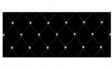 SAL Somogyi KLN160/WW LED-es kültéri hálófűzér 2 x 1.5 m Háztartás / Otthon / Kültér - Világítás / elektromosság - Led szalag / fényfüzér - 329555