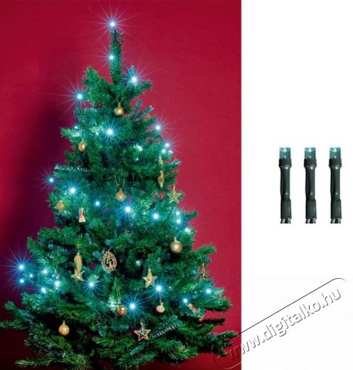 SAL Somogyi KI 200C LED/T beltéri LED izzósor 16m - türkiz Háztartás / Otthon / Kültér - Világítás / elektromosság - Led szalag / fényfüzér - 329643