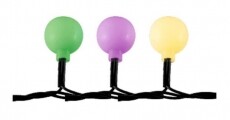 SAL Somogyi KBC 50 LED gömb fényfüzér 4,9 m - színváltós Háztartás / Otthon / Kültér - Világítás / elektromosság - Led szalag / fényfüzér - 329731
