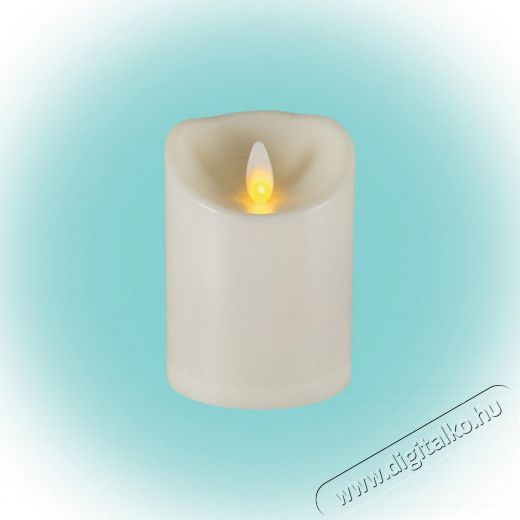 SAL Somogyi CMW 10 LED kültéri gyertya mozgó lángeffekttel - fehér Háztartás / Otthon / Kültér - Világítás / elektromosság - Hangulat teremtő világítás - 329769