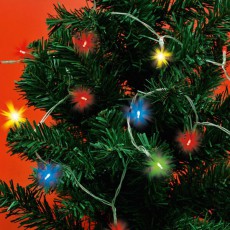 SAL Somogyi LED-es mini fényfüzér, 30 színes LED Háztartás / Otthon / Kültér - Világítás / elektromosság - Led szalag / fényfüzér - 329787