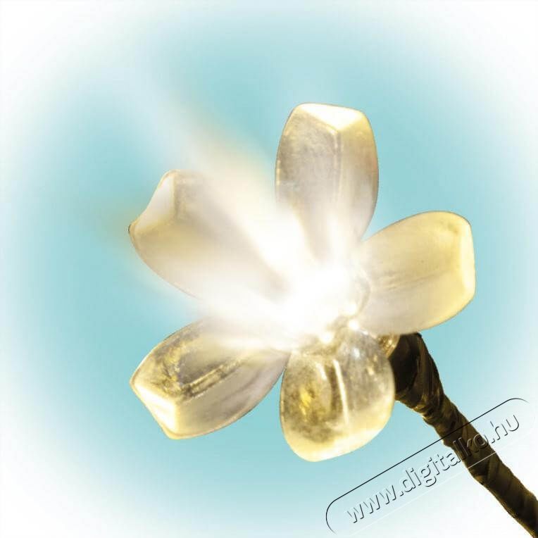 SAL Somogyi CBT 200 LED dekoráció 1,5 m - cseresznyefa Háztartás / Otthon / Kültér - Világítás / elektromosság - Hangulat teremtő világítás - 329819