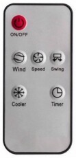 SAL Somogyi LHP400 léghűtő távirányítóval Háztartás / Otthon / Kültér - Ventilátor / Légkondicionáló - Mobil klíma - 365767