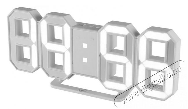 SAL Somogyi LTC04 3D LED ébresztőóra Háztartás / Otthon / Kültér - Óra - Ébresztőóra - 344311