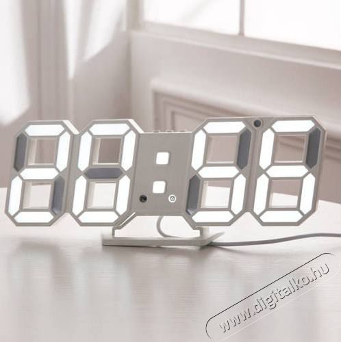SAL Somogyi LTC04 3D LED ébresztőóra Háztartás / Otthon / Kültér - Óra - Ébresztőóra - 344311