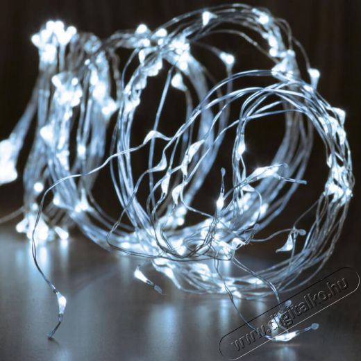 SAL Somogyi Micro LED-es fényfüzér-köteg, 10 füzér / 25 LED, hidegfehér, kültéri kivitel Újdonságok - Új termékek - 329856