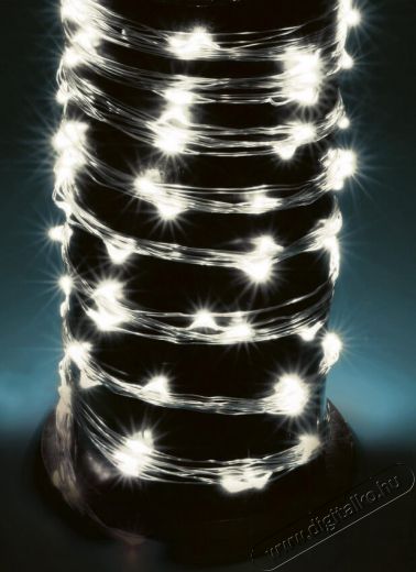 SAL Somogyi Micro LED-es fényfüzér-köteg,  10 füzér / 20 LED, hidegfehér, kültéri kivitel Újdonságok - Új termékek - 329854