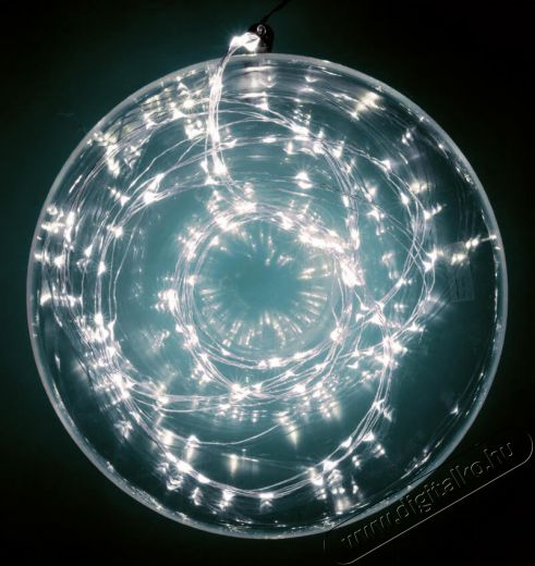 SAL Somogyi Micro LED-es fényfüzér-köteg,  10 füzér / 20 LED, hidegfehér, kültéri kivitel Újdonságok - Új termékek - 329854