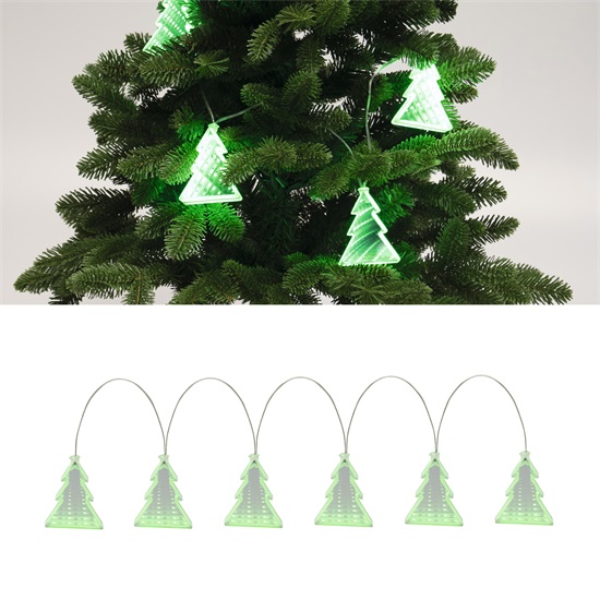 SAL Somogyi MRLC6/T LED-es díszfüzér, tükrös, fenyő Újdonságok - Új termékek - 344318