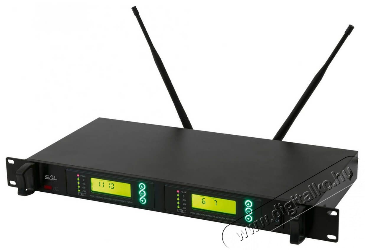 SAL Somogyi MVN 900 Mikrofon szett , vez. nélküli, 100m, LCD Újdonságok - Új termékek - 331605