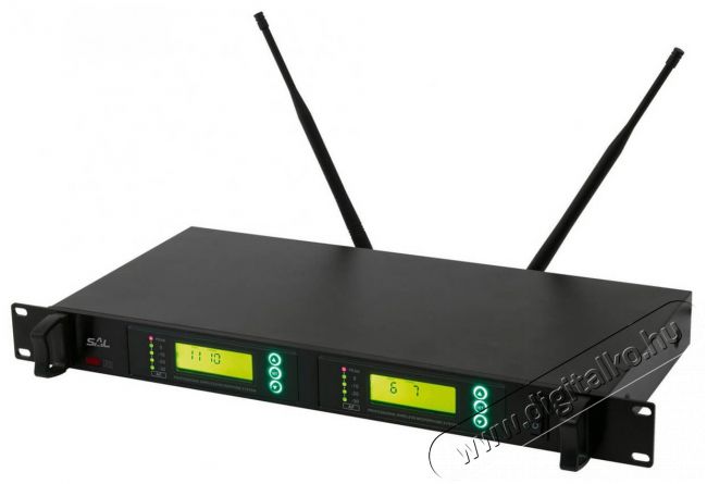 SAL Somogyi MVN 900 Mikrofon szett , vez. nélküli, 100m, LCD Újdonságok - Új termékek - 331605