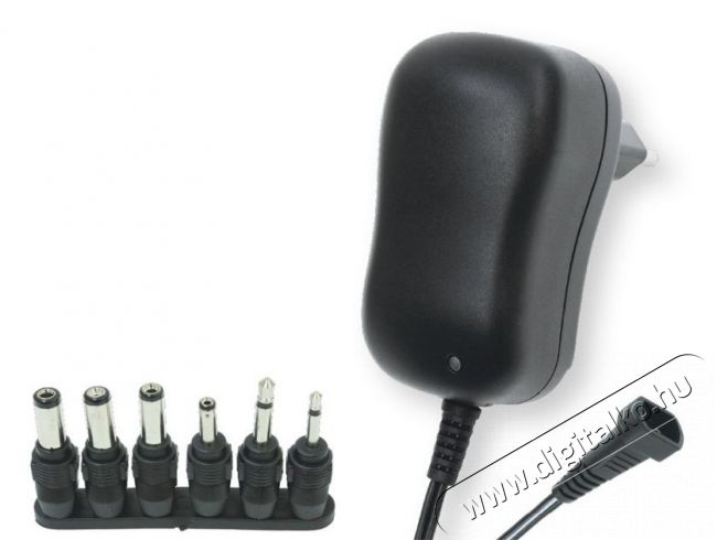 SAL Somogyi MW3K10 adapter 1A, 3-12V Iroda és számítástechnika - Notebook kiegészítő - Notebook töltő / hálózati adapter - 312874