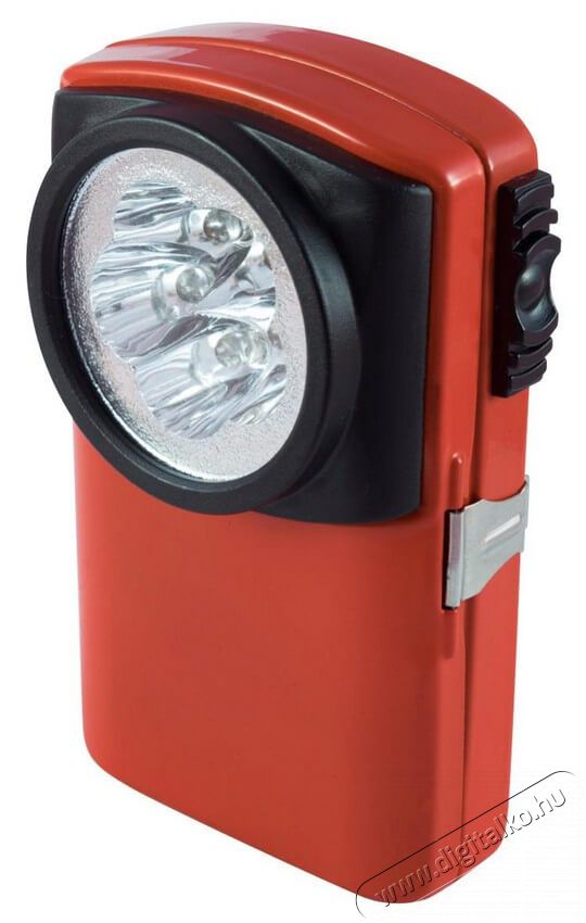 SAL Somogyi OL 5 LED elemlámpa - piros Háztartás / Otthon / Kültér - Világítás / elektromosság - Zseblámpa / elemlámpa - 331732