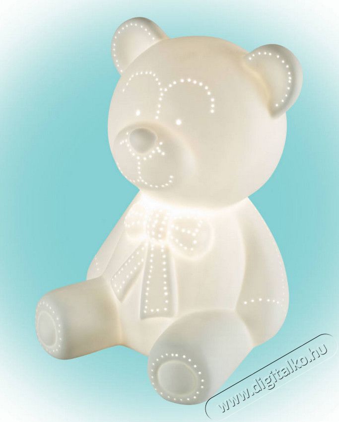 SAL Somogyi PDV01 Porcelán Mackó, 230V~/50Hz, E14, max 25W Újdonságok - Új termékek - 344327