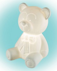 SAL Somogyi PDV01 Porcelán Mackó, 230V~/50Hz, E14, max 25W Újdonságok - Új termékek - 344327