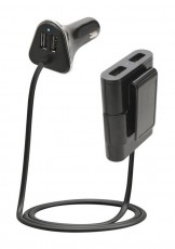 SAL Somogyi SA060 Autós USB gyorstöltő, 4x2,4A Újdonságok - Új termékek - 344334