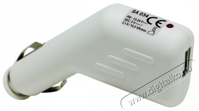 SAL Somogyi SA 034 Aut&oacute;s USB adapter, 2.1A &Uacute;jdons&aacute;gok - &Uacute;j term&eacute;kek - 331765