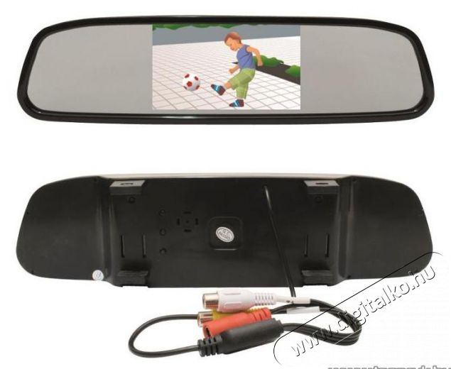 SAL Somogyi SA 056 LCD monitor visszapillantó tükörrel Újdonságok - Új termékek - 312841