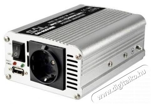 SAL Somogyi SAI 600USB 300W/600W autós inverter Autóhifi / Autó felszerelés - Autós / autóhifi kiegészítő - 220V feszültség átalakító - 368123