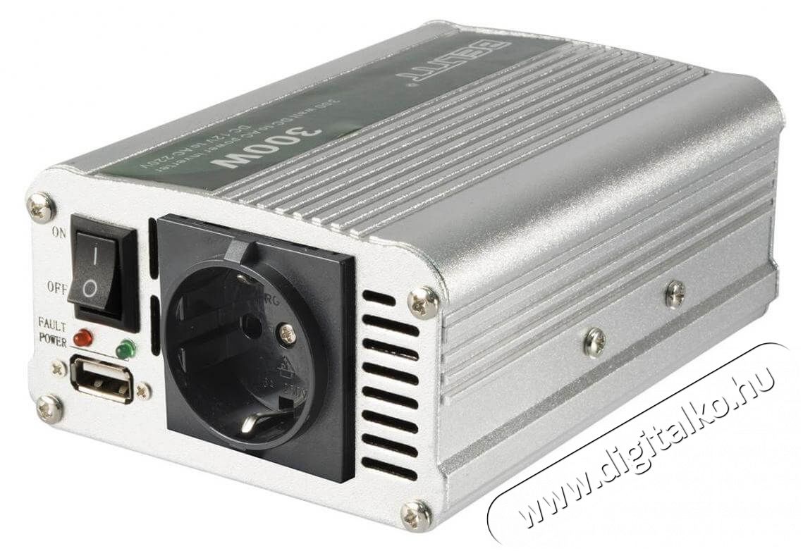 SAL Somogyi SAI 600USB Feszültségátalakító 300/600W Autóhifi / Autó felszerelés - Autós / autóhifi kiegészítő - 220V feszültség átalakító - 331780