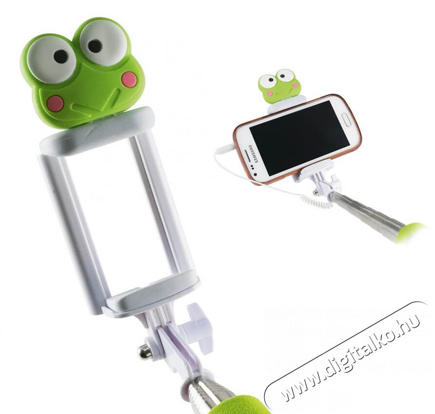 SAL Somogyi SLF 52/F selfie bot - béka Mobil / Kommunikáció / Smart - Mobiltelefon kiegészítő / tok - Tartó / rögzítő / állvány - 331799