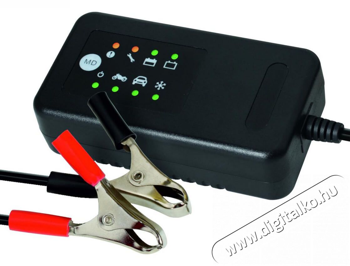 SAL Somogyi SMC 33 akkutöltő, 12V/3.3A, SMART Autóhifi / Autó felszerelés - Autós / autóhifi kiegészítő - Autó akkumulátor töltő - 331808
