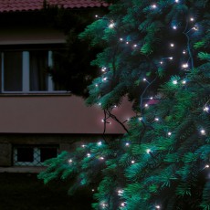SAL Somogyi Sorolható izzósor, 100LED, melegfehér, kültéri Újdonságok - Új termékek - 329936