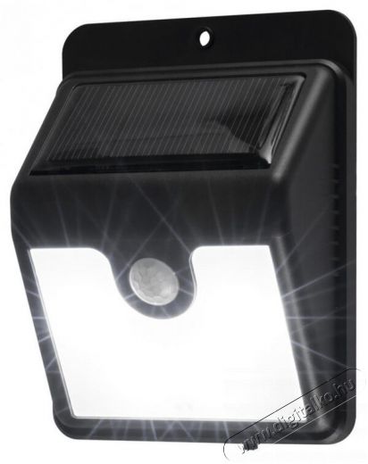SAL Somogyi FLP 1 SOLAR szolárpaneles LED lámpa - fekete Háztartás / Otthon / Kültér - Világítás / elektromosság - Kerti / kültéri lámpa - 329948